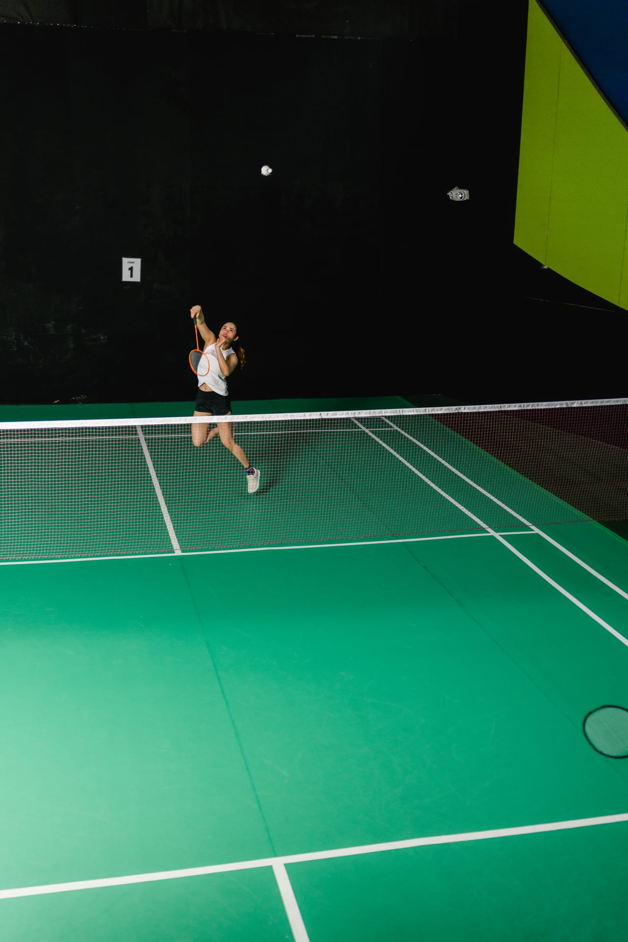 Badminton court at Limketkai Mall #1