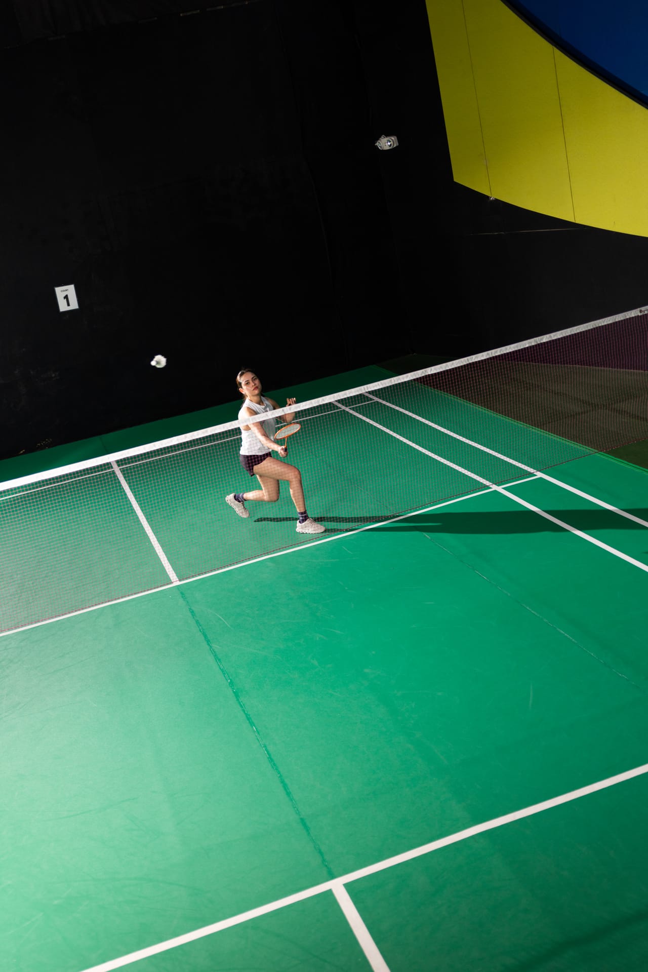 Badminton court at Limketkai Mall #2