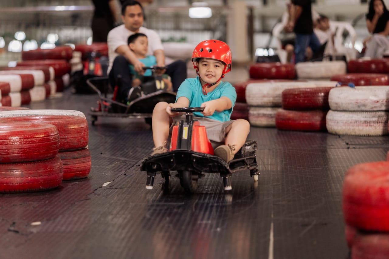 Go-kart track at Limketkai Mall #1