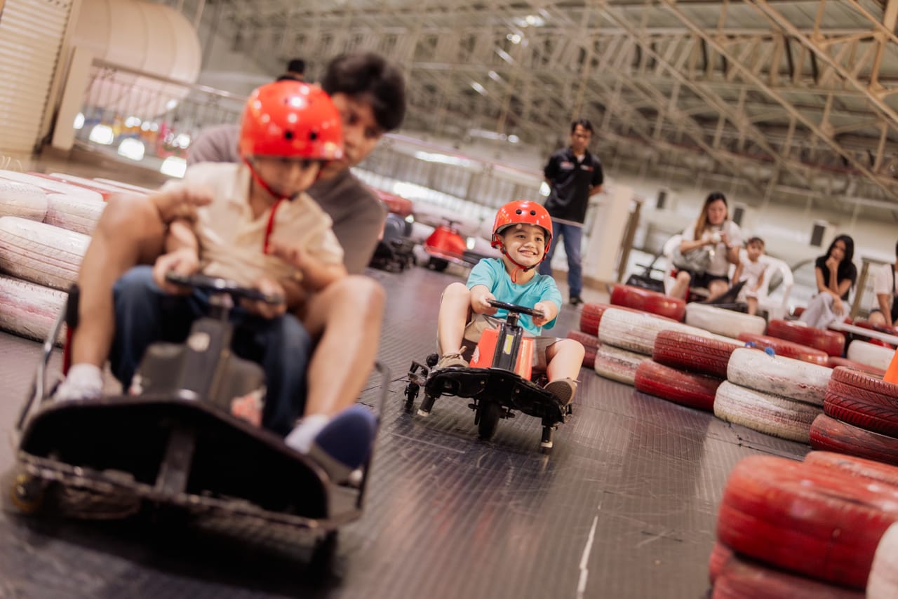 Go-kart track at Limketkai Mall #3