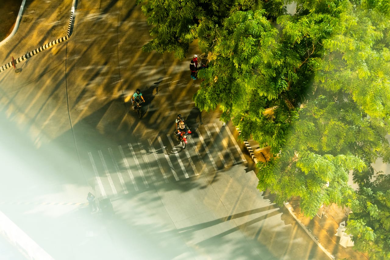 Outdoor jogging area at Limketkai Mall #2