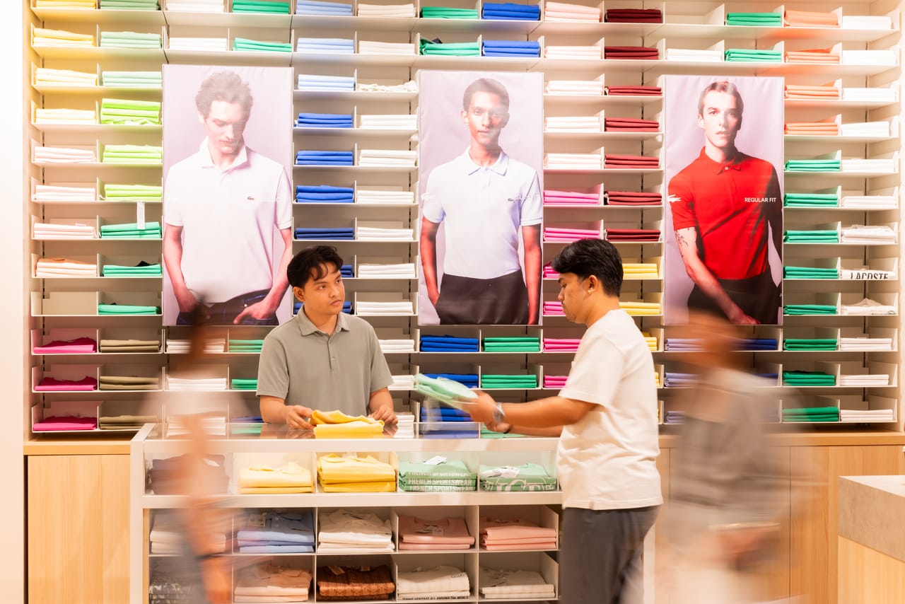 Lacoste store at Limketkai Mall #1