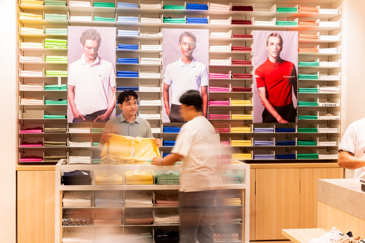 Lacoste store at Limketkai Mall #2