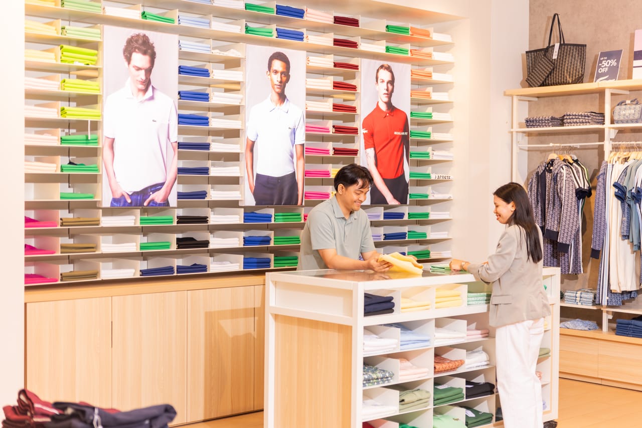 Lacoste store at Limketkai Mall #3