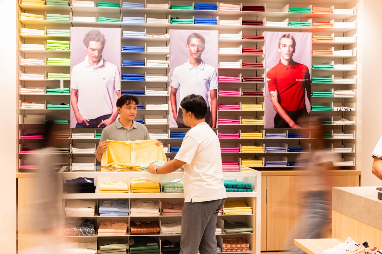 Lacoste store at Limketkai Mall #4