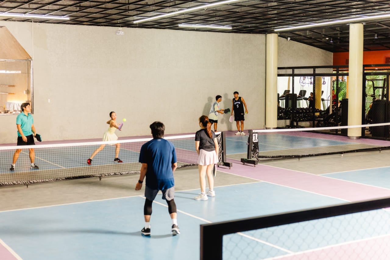 Pickleball court at Limketkai Mall #2