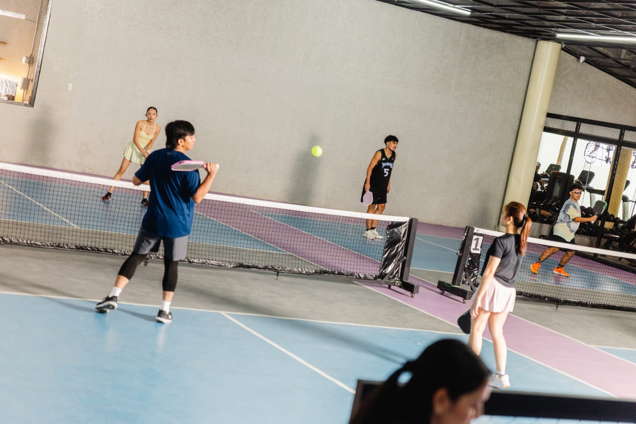 Pickleball court at Limketkai Mall #3