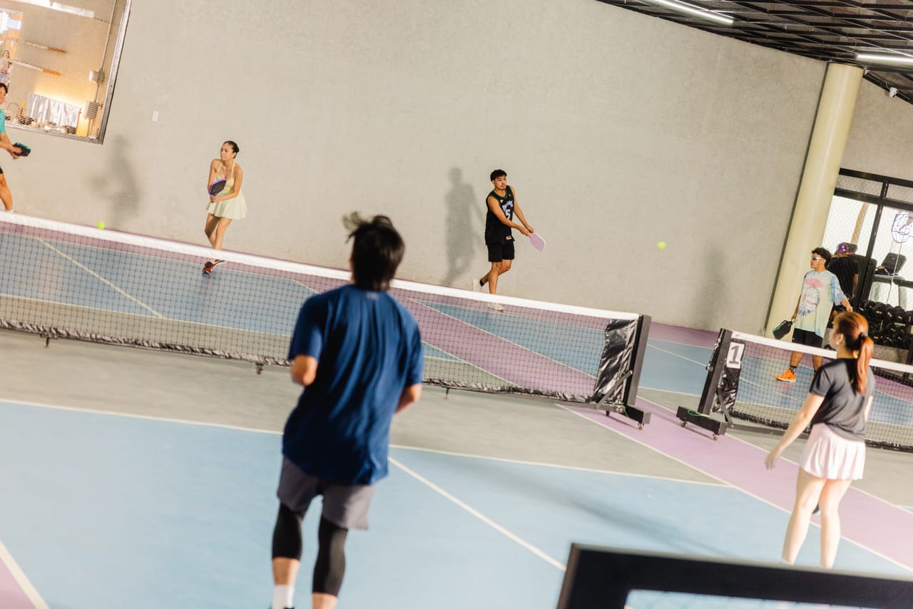 Pickleball court at Limketkai Mall #4