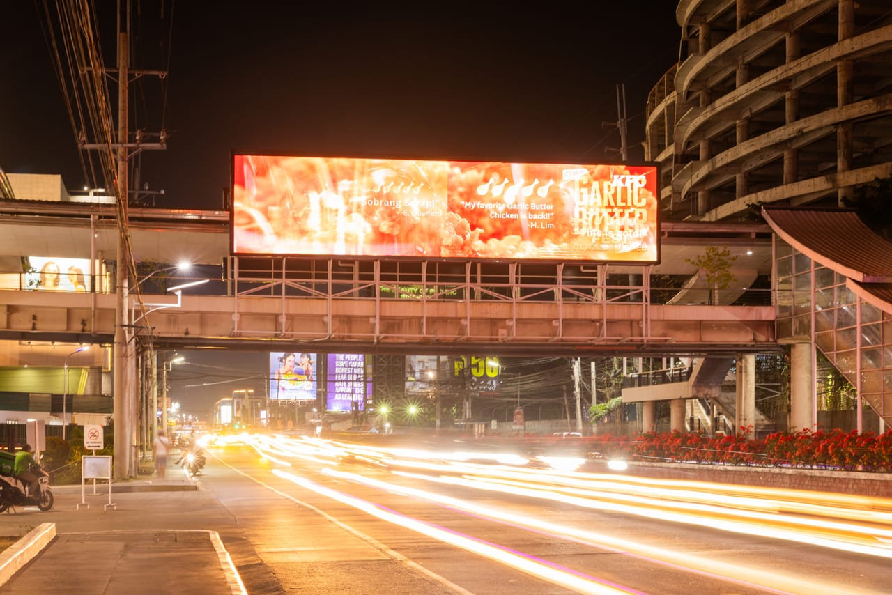 TV billboard at Limketkai Mall #4